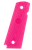 Hogue OverMolded Grip Panels Checkered Pink Rubber