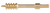 Pro-Shot Jag .30 Cal Rifle #8-32 Thread Spear Tip Brass