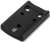 FastFire Mount Matte Black Steel Fits 1911 w/Adjustable Novak Sights Dovetail/Burris Pattern Footprint