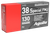 Aguila 38Special 130gr Full Metal Jacket 50