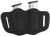 1791 Gunleather MAG2.1 Double Magazine Holster Stealth Black Belt Slide Belts - MAG21SBLA