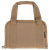 Allen Pistol Tote Flat Dark Earth Endura 11.50" Long Lockable Holds 1 Handgun - 3642