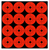 Birchwood Casey Target Spots Self-Adhesive Paper Black/Orange