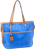 Bulldog Tote Purse w/Holster Electric Blue Nylon