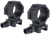 Trijicon Scope Rings with Q-Loc Technology Matte Black 30mm High - AC22066