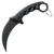 Cold Steel FGX 4" Fixed Plain Karambit Griv-Ex Blade/Black w/Overmold Kray-Ex Handle