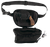Bulldog Fanny Pack Medium Black Nylon Ambidextrous