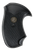 Pachmayr 0 Compact Grip Checkered Black Rubber