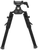 Warne Skyline Pro Bipod Black Anodized Arca Interface Head with Lite Legs