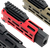 Strike Industries 6" M-LOK Red Aluminum with Faux Suppressor for CZ Scorpion EVO - CEVOHG6RED