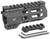 Midwest Industries Combat Black Hardcoat Anodized 6061-T6