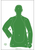 Action Target Qualification Silhouette Paper Hanging 23"