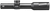Eotech Vudu SR3 Black Hardcoat Anodized 1-6x24mm 30mm Tube Illuminated BDC MOA 5.56mm Reticle