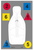 Action Target Training Multi-Purpose Silhouette Paper Hanging 23" x 35" - DTANTQA100