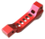 Strike Industries Fang Trigger Guard Red Aluminum For AR-15