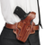 Galco Fletch OWB Tan Leather Belt Slide