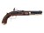 Traditions Trapper SAO 50 Cal Flintlock 9.75" 1-Round Blued Frame & Barrel Hardwood Grip