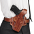Galco Fletch OWB Tan Leather Belt Slide