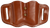 1791 Gunleather Magazine-F Double Holster Classic Brown Leather Belt Slide Fits Stack Ambidextrous