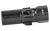 Rugged Suppressor Obsidian 3 Lug Adapter Black