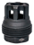 Yankee Hill sRx QD Mini Muzzle Brake Black Steel with 1/2"-28 tpi 9mm 1.10" OAL & 9.375" Diameter for Adapters