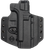 C&g Holsters Covert OWB Black Kydex Belt Loop Fits Glock 19 23 45 - 0006100