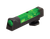 HiViz Front Sight Glock Green Fiber Optic