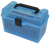 MTM Case-Gard Deluxe Ammo Box Multi Clear Blue Polypropylene 50-Round