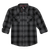 Horizon Design Hornady Gear Flannel Shirt 2XL Gray/Black Cotton/Polyester Relaxed Fit Button Up