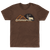 Magpul MAG1234-203-S Wapiti Brown Heather Cotton/Polyester Short