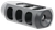 TacFire Tanker Muzzle Brake Black Oxide Steel with 1/2"-28 tpi Threads 2.76" OAL 1.37" Diameter for 5.56x45mm NATO