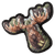 Hornady Moose Head Dog Toy Camo Waterproof