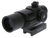 TruGlo TG- Triton Black Anodized 1x 30mm 3 MOA Illuminated Tri-Color Center Dot Reticle
