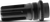ADVANCED ARMAMENT COMPANY Flash Hider Black 1/2-28