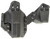 Blackhawk Stache Premium Kit IWB Size 76 Black Polymer Belt Clip Fits Glock 48 Ambidextrous