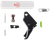 Apex Tactical Action Enhancement Trigger & Duty/Carry Kit Black Drop-In Fits S&W M&P Shield 2.0