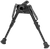 Harris Bipods S-Brm-Lok Swivel BR M-LOK 6-9" Black Steel/Aluminum Rubber Feet