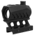 TacFire Dual Illuminated Dot Black Anodized 1 x 20 MM 4 MOA Red/Green - RD011