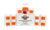 Tannerite Pro Pak Impact Enhancement Explosion White Vapor Centerfire Rifle Firearm 1 lb 10 Targets