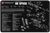Beck Tek Llc TekMat HK VP9SK Cleaning Mat Black/White Rubber 11"x17" Parts Diagram