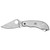 Spyderco Clipitool Silver Folding 8 Cr13 MoV 4.57"/4.59" Long Plain Blade Handle - C175P