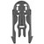 Safariland SL 6004 MOLLE Holster Mount Black - 6004-15-2