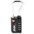 Firearm Safety Devices Fsdc 4-DIAL TSA Combo Padlock NCA
