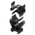 Burris Steel XTR Signature Scope Ring Set with Pos-Align Offset Inserts 30mm 1.00" Height Matte