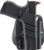 1791 Gunleather Kydex Paddle For Glock 43X MOS Black RH Holster - TAC-PDH-OWB-GLK43XMOS-BLK-R