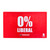 TEKMAT DOOR MAT ZERO PERCENT LIBERAL