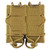 High Speed Gear Taco Gen 2 Double Coyote Brown Nylon Laminate MOLLE Mount Pistol - 24PT02CB