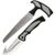 Battenfeld Knives Old Timer Hunter Combo Serrated Blade and Guthook Black Gray