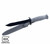 Glock Field Knife 6-1/2" Clip Point Blade Black Gray with Saw Bulk