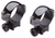 Burris Rings 3/8" Dovetail 1" Medium Steel Gloss